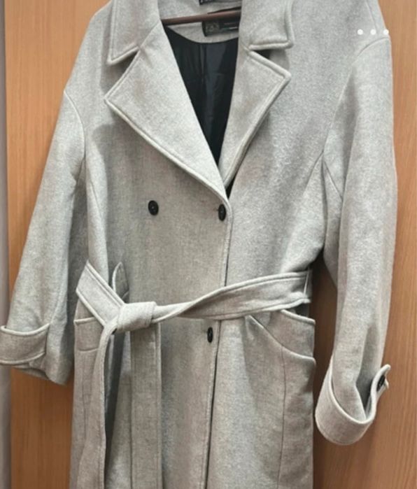 Palton Zara x Manteco