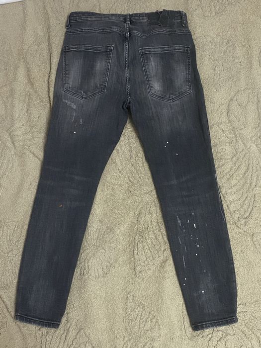 Blugi zara negri marimea 44