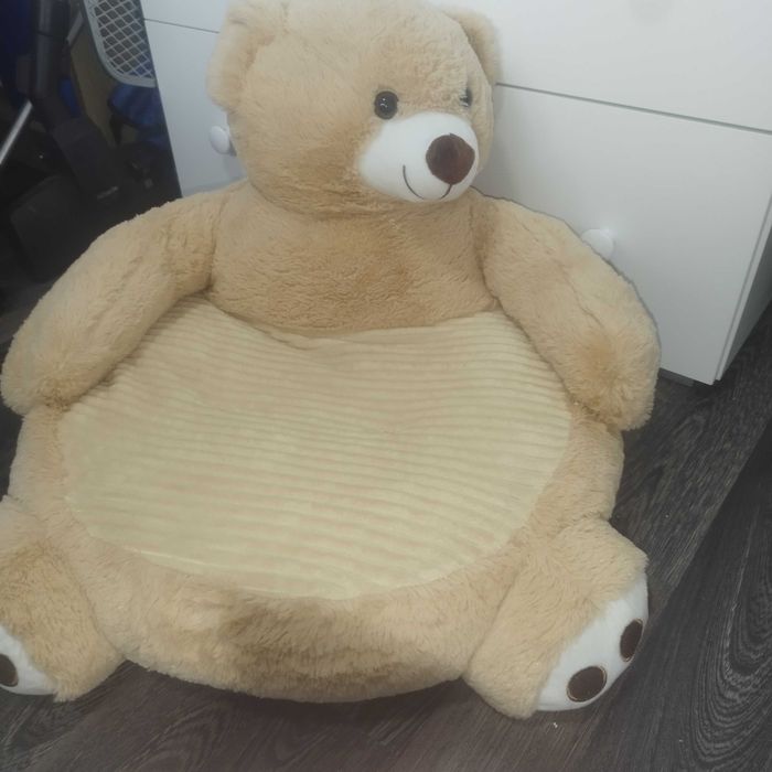 Детски плюшен фотьойл мече