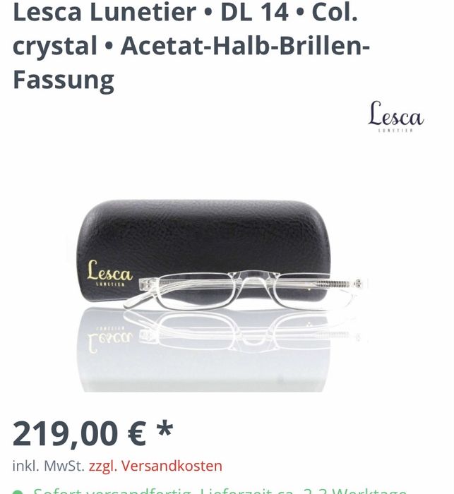 Lesca Lunetier рамки