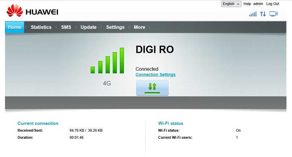 Huawei B310 router wireless WiFi cu cartela SIM modem 4G liber