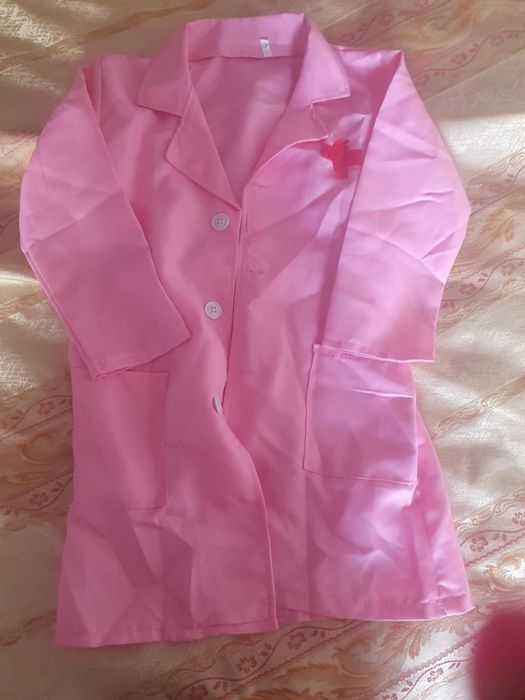 halat medic pt fetițe 120 cm