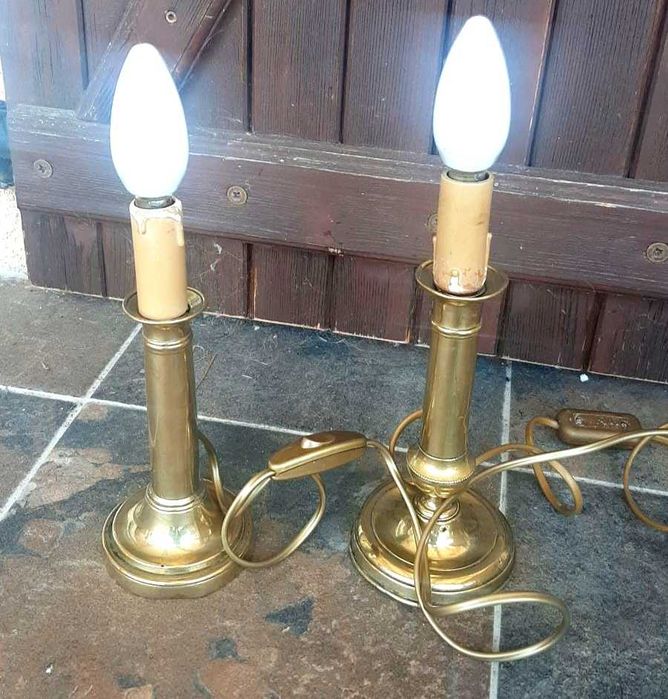 Френски настолна лампа и Аплик, БРОНЗ, Франция