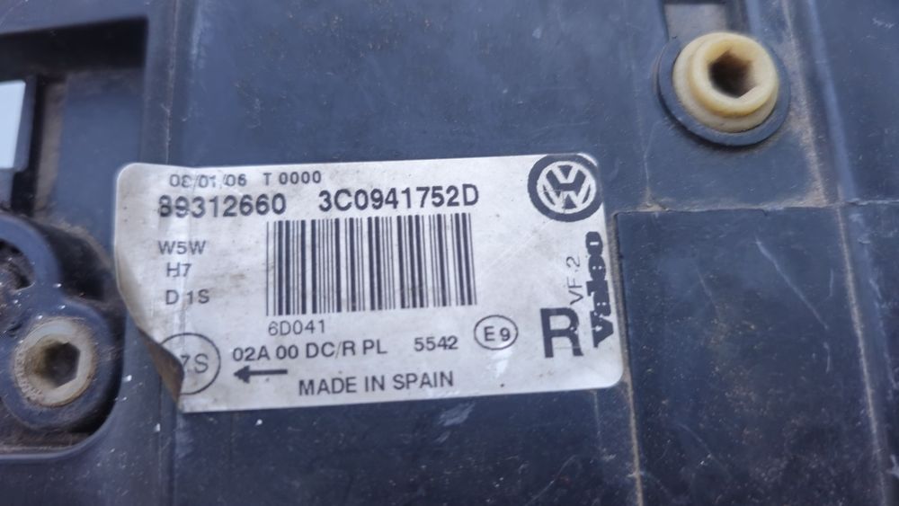 Far passat b6 xenon