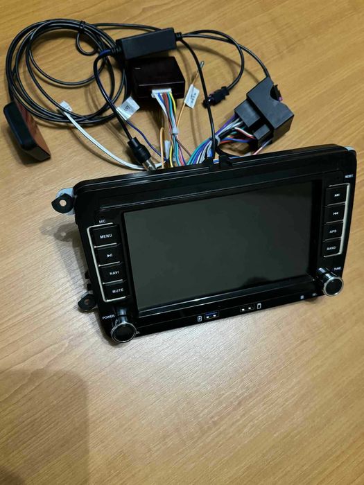 Navigatie Android 10,Volkswagen,Skoda,Seat, USB Frontal, Ecran 7 inch