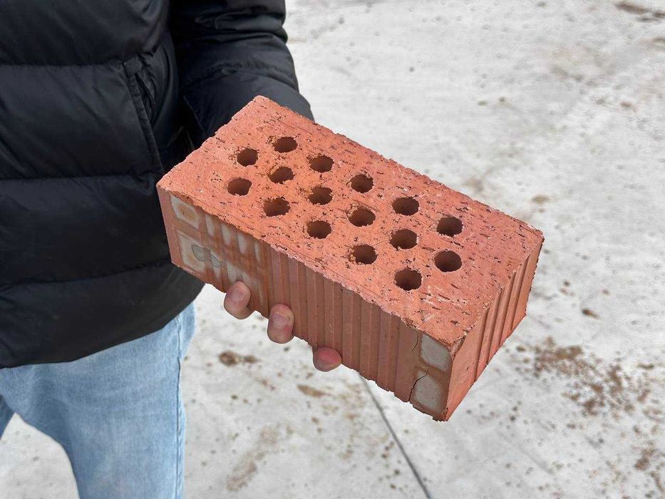 Кирпич Красный Жженный Полуторный кірпіш с Завода Марка М200