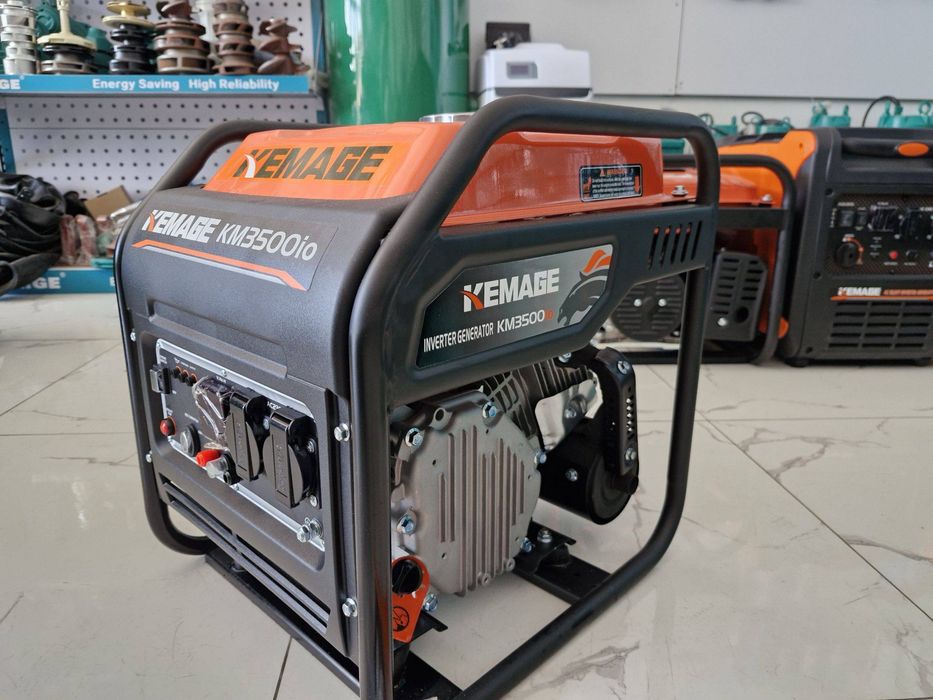 Kemage KM3500io-2,8квт инверторли генератор эконом движок 220В арзон