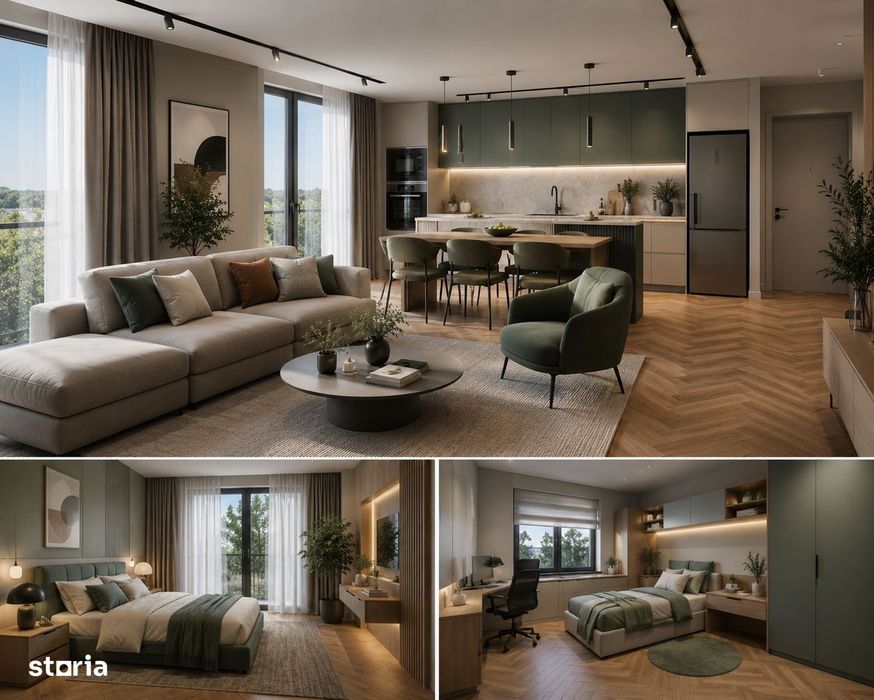 2 camere decomandat| Aproape de Militari Shopping | West Avenue