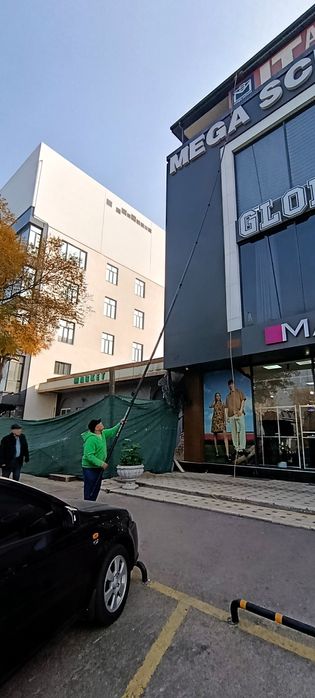 Брусчатка ва фасад ювиш