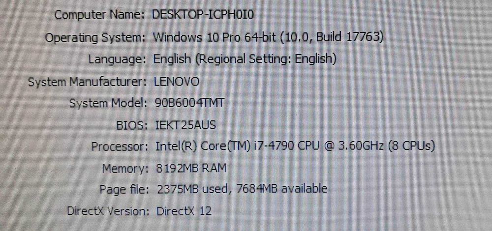 Unitate PC i7 4790/GT 720/8 GB DDR3/ HDD 500 GB/GTA5/CS GO