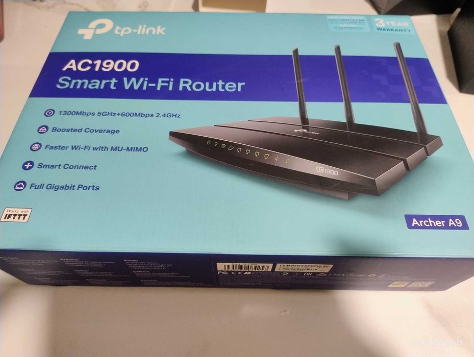 Рутер TP-Link Archer A9 – AC1900