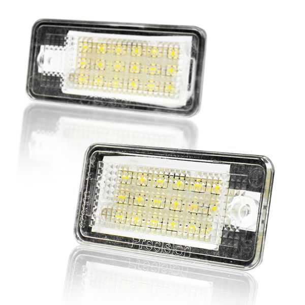 Lampi LED numar Audi Q7 A3 A4 A6 A8 RS4, RS6, S6 - Fara Eroare