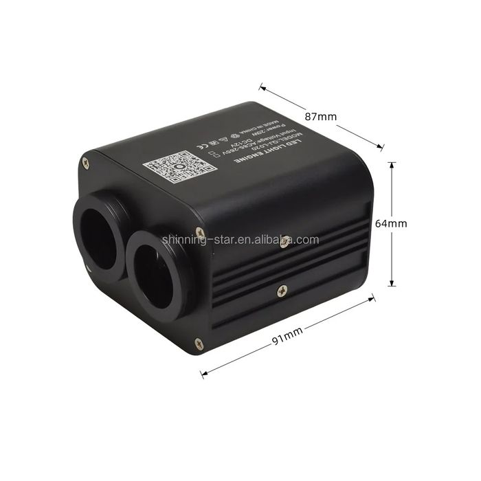 Kit Plafon Instelat Stelute Plafon 900 fibre 3/4 metri 0.75mm Modul 2 iesiri Twinckle Stars RGBW Kit Fibra Optica LED Stele Plafon Auto Cer instelat