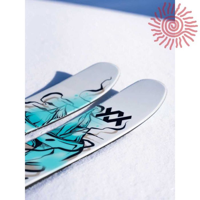 Скидка  Лыжи Volkl Revolt 114 Flat + MARKER 16 ФРИРАЙД