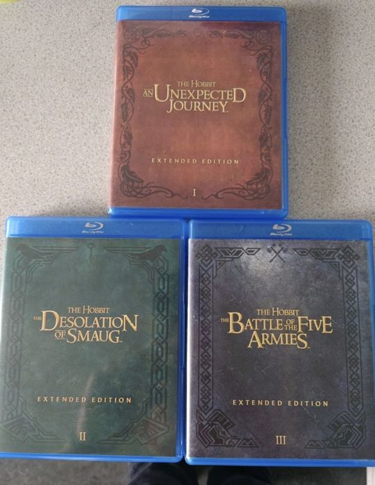 The Hobbit + The Lord of The Rings: Extended Trilogies (30 - Disc Set) (Bluray)