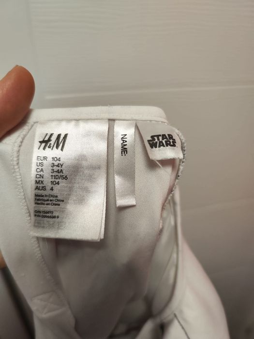 Costumație copii Stormtrooper Star Wars pentru Halloween sau petreceri