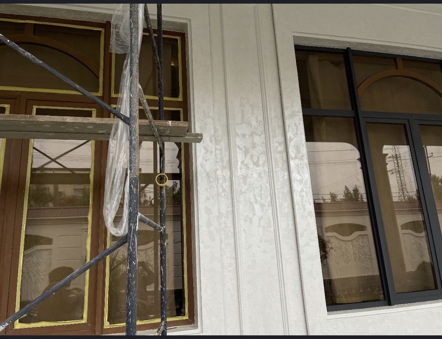 Краска Том, решотка, Дарвоза, бўяаш ишлари