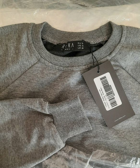 Спортивная Туника абайя Турецкая, молодёжная, серого цвета,  новая.