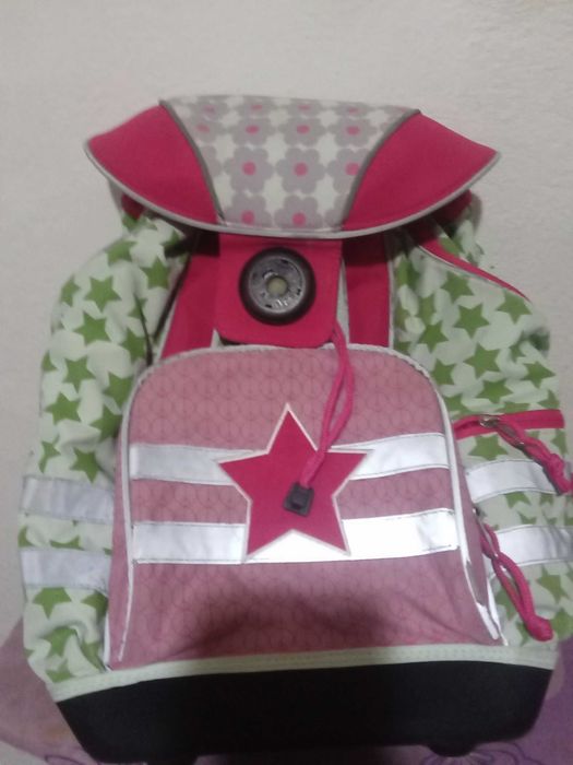 ученическа раница тип куфарче, ортопедична ученическа раница