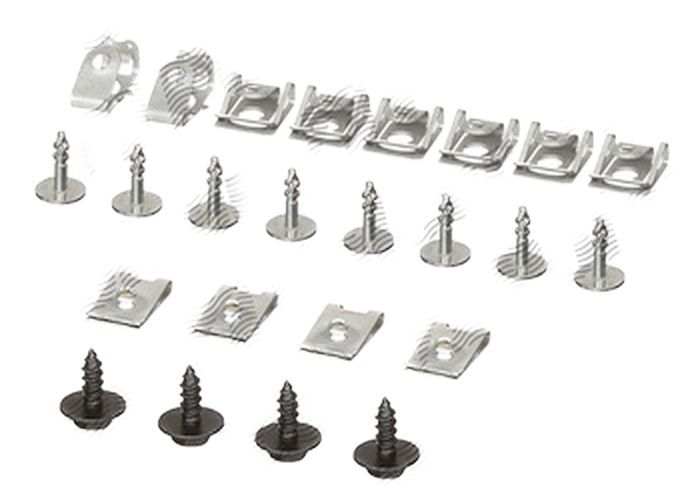 Set clipsuri si suruburi fixare scut motor BMW Seria 3 E46 1998-2005