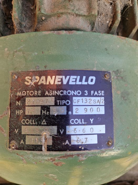 Motor trifazic asincron (380V-7.5HP)