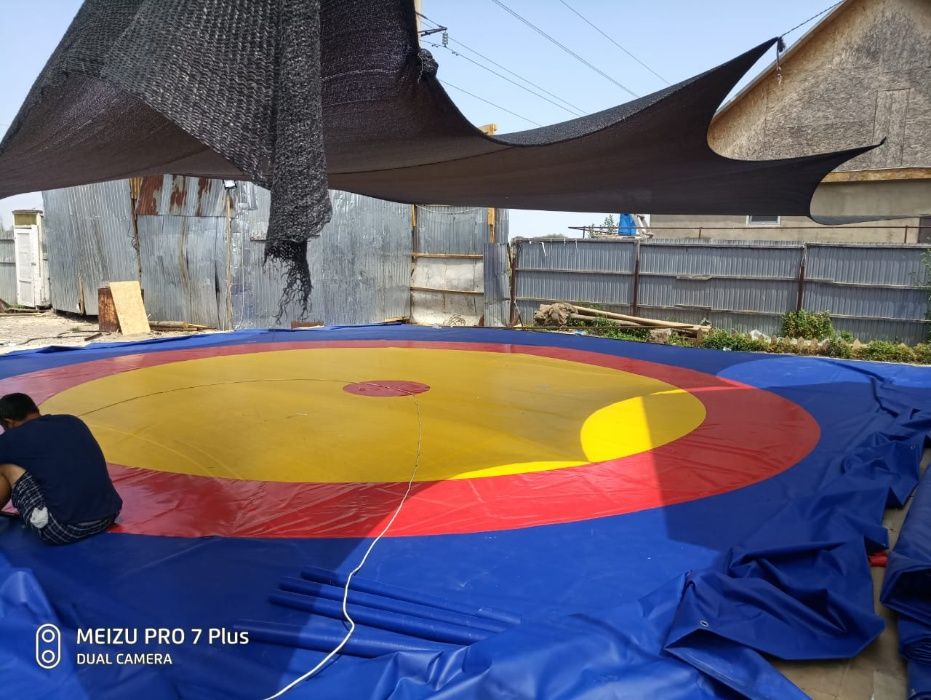 Борцовский ковер 10х10 м