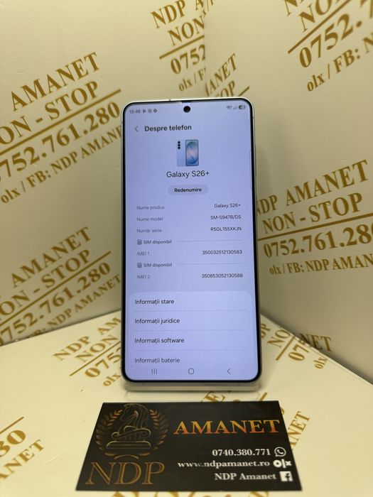 NDP Amanet Braila Samsung S26 Plus(53568)