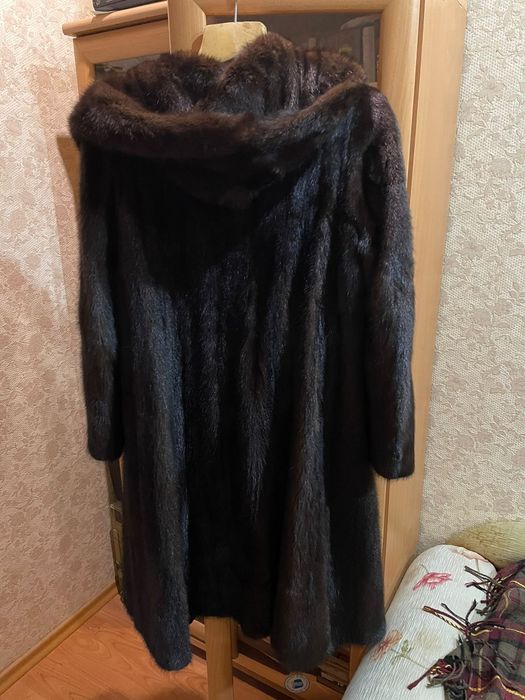Шуба норковая б/у