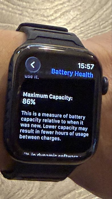 Apple Watch 9 GPS + Cellular 45mm Carcasa Otel Inoxidabil Graphite