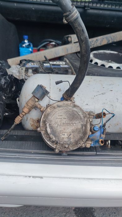 Газова бутилка Lovato и изпарител Mimgas за кола