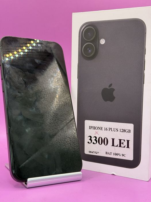 Iphone 16 plus 128gb•amanet matei crangasi•0847