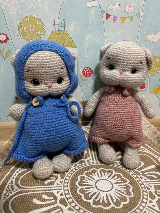 Вязаная игрушка ручной работы — верный друг для вашей девушки