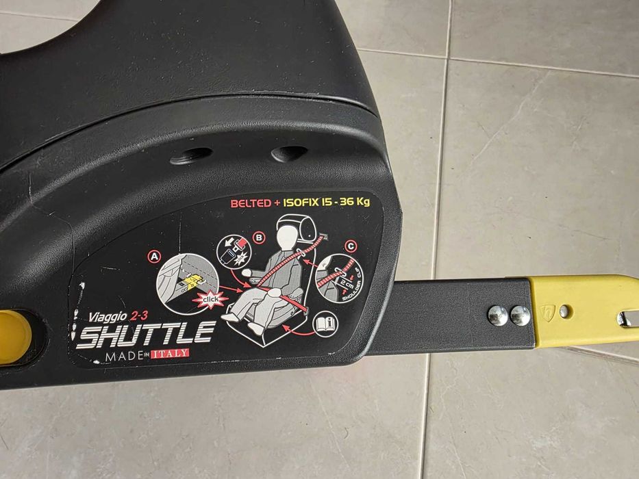 Vând scaun auto PegPerego Viaggio Shuttle 2-3