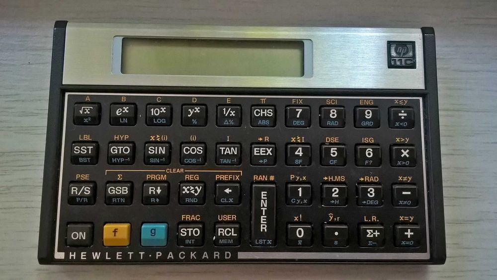 HP 11C scientific calculator colectie Hewlett-Packard functii