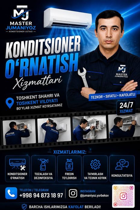 Remont konditsioner ремонт кондиционер