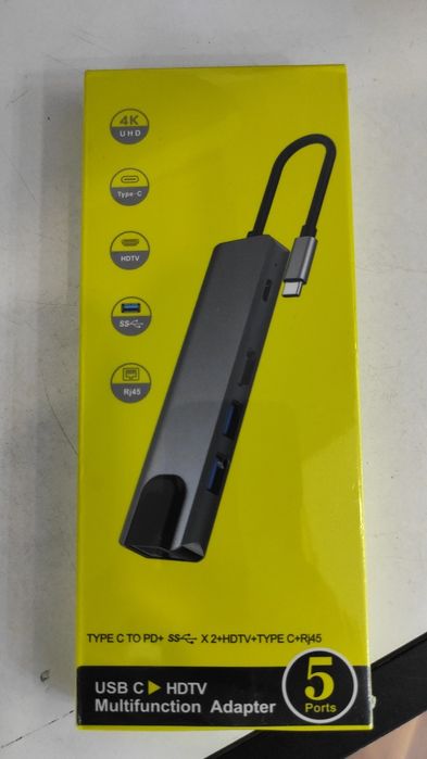 Конвертер 1×2 vga to hdmi и vga,audio,5 v dc