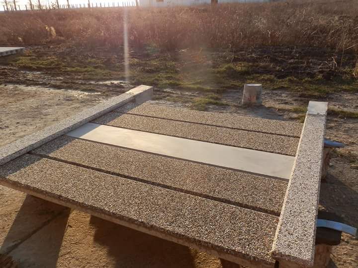 gard placi piatra mozaic