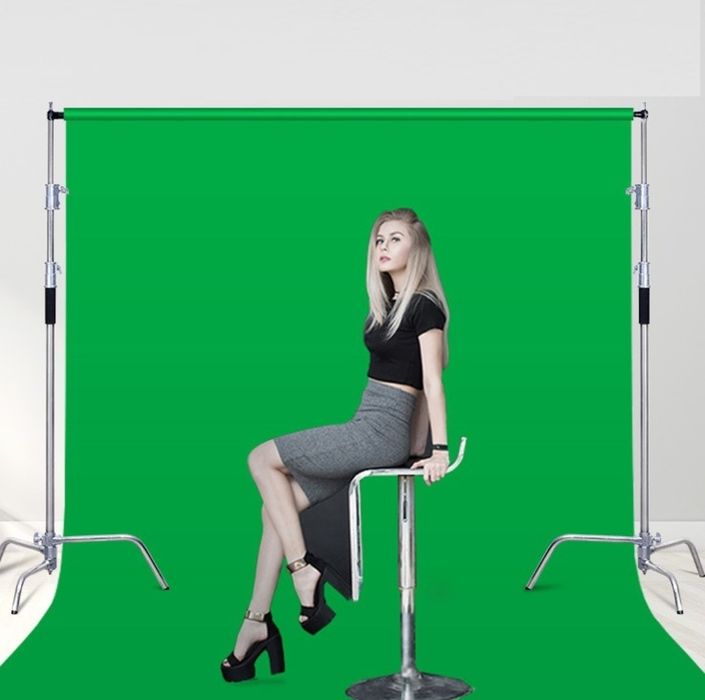 Тканевый хромакей 3×2, 3×4, 3×6м