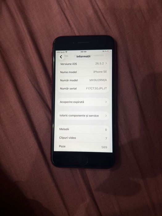 Iphone SE 2020 roșu 64 GB