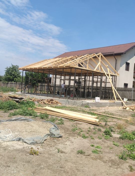 Construim case modulare / Structura metalica