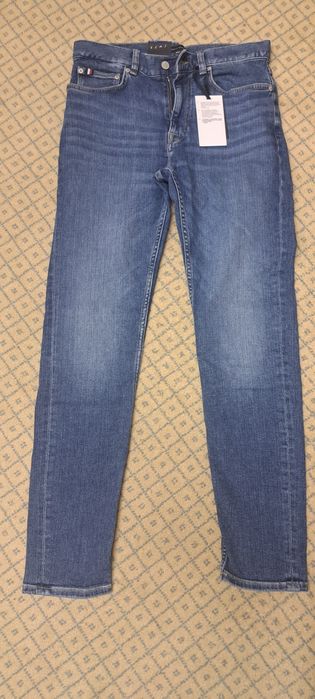 Blugi tommy noi slim fit strech