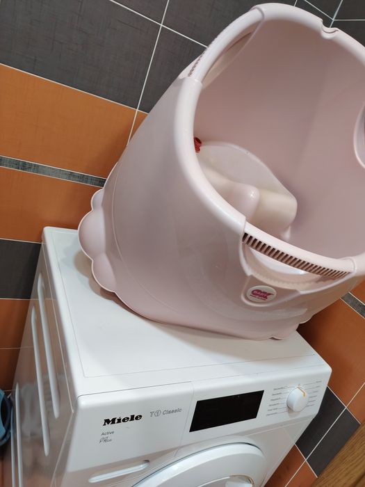 OK BABY Вана за къпане и сядане  РОЗОВА