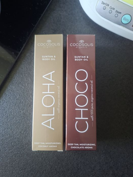 CHOCO Suntan & Body Oil & ALOHA Suntan & Body Oil COCOSOLIS