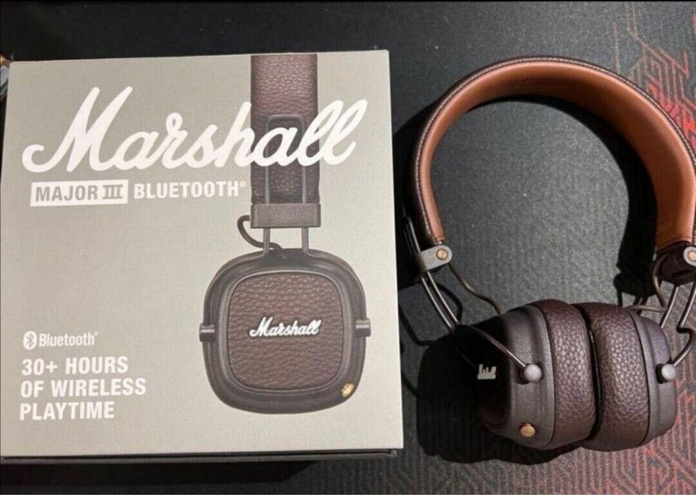 Casti on ear MARSHALL Major III Bluetooth maro