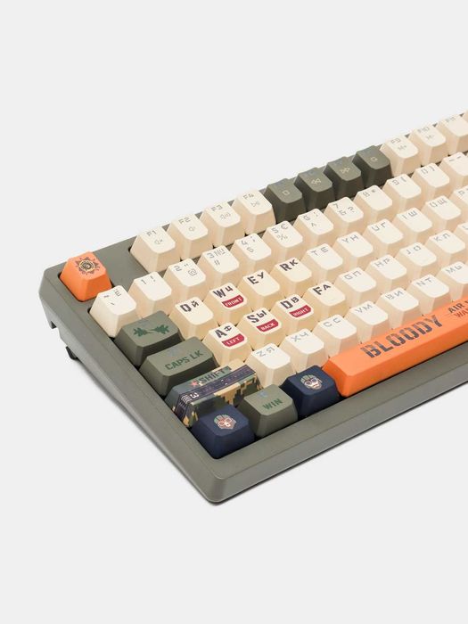 Механическая игровая клавиатура Bloody S98 (AVIATOR) RED SWITCH++