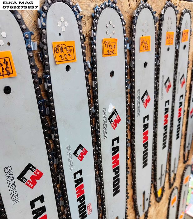 Lame/Lanturi/acces drujba Campion WINZOR/HOLZ/Husq/Sthil Transp 25lei!