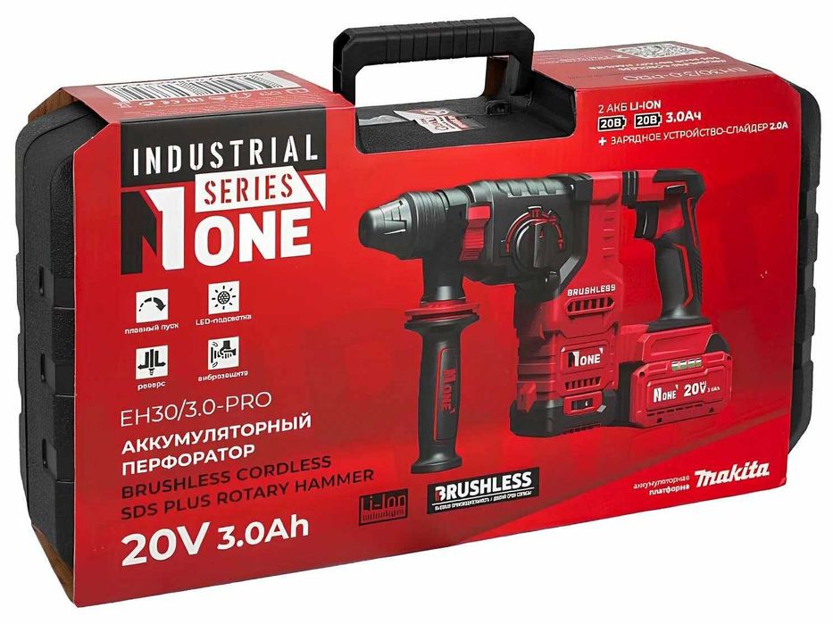 Аккумуляторный перфоратор бесщёточный NUMBER ONE EH30/3.0-PRO