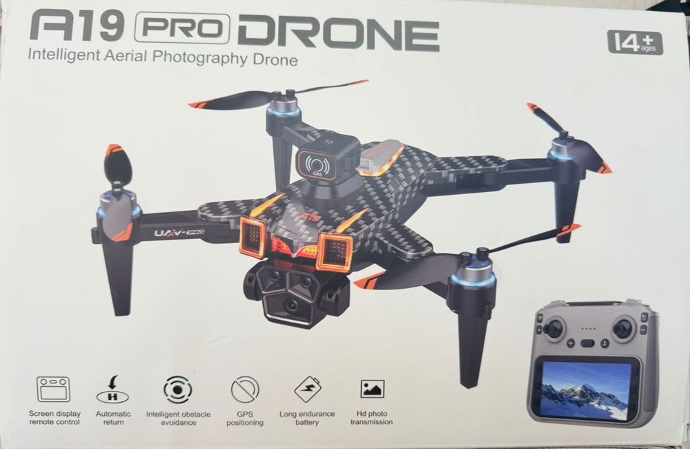 ДРОН НОВЫЙ A19 Pro Intelligent Aerial Photography Drone