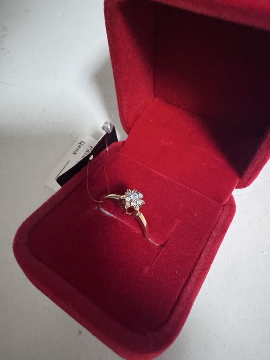 Колечко золотое 585 пробы