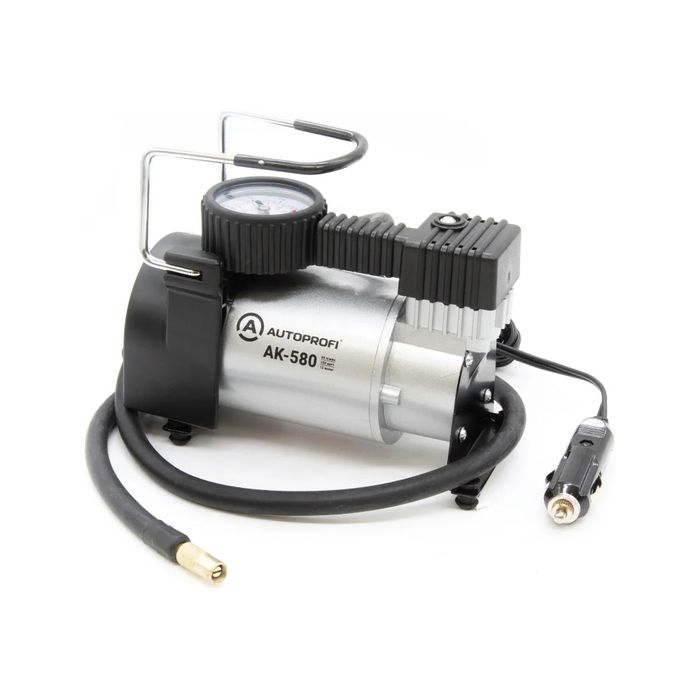 Автомобильный компрессор с манометром